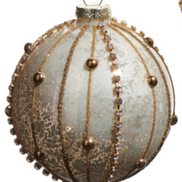 Antique Gold Embellished Ornament