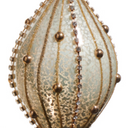 Antique Gold Embellished Ornament