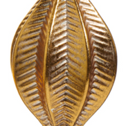 Gold Herringbone Ornament