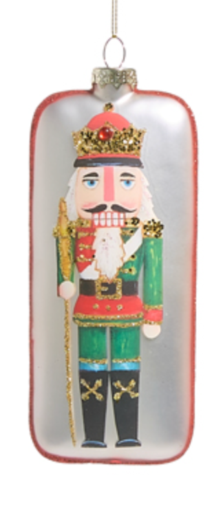 Rectangular Nutcracker Ornament