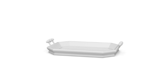 Victorian Octagonal Tray