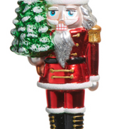 Santa Nutcracker Ornament