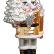 Santa Nutcracker Ornament