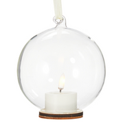 Glass Tealight Ornament