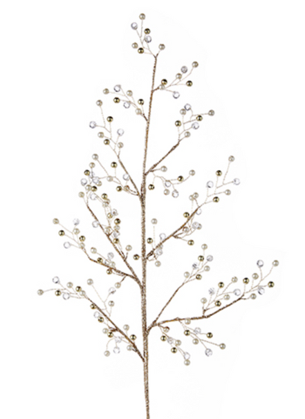 Pearl and Jewel Spray 33"