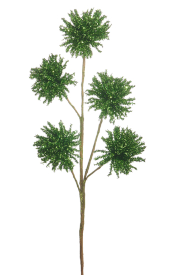 Glitter Pom Pom Spray 28"