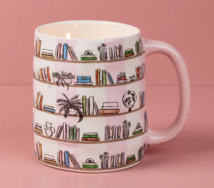 Sweet Grace Book Mug Candle