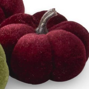 Velvet Mini Pumpkins
