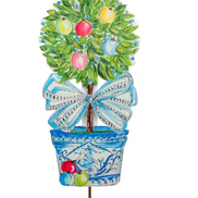 Chinoiserie Winter Wonderland Topiary
