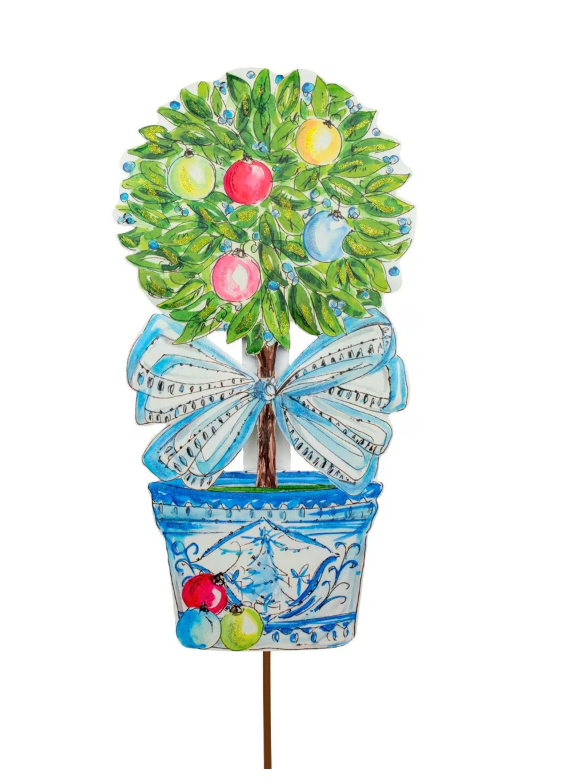 Chinoiserie Winter Wonderland Topiary