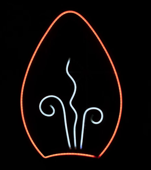LED Christmas Bulb Stake