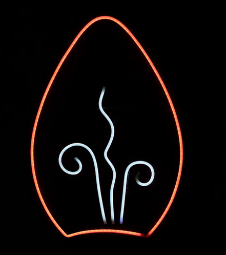 LED Christmas Bulb Stake