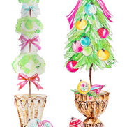 Whimsical Topiary Stake