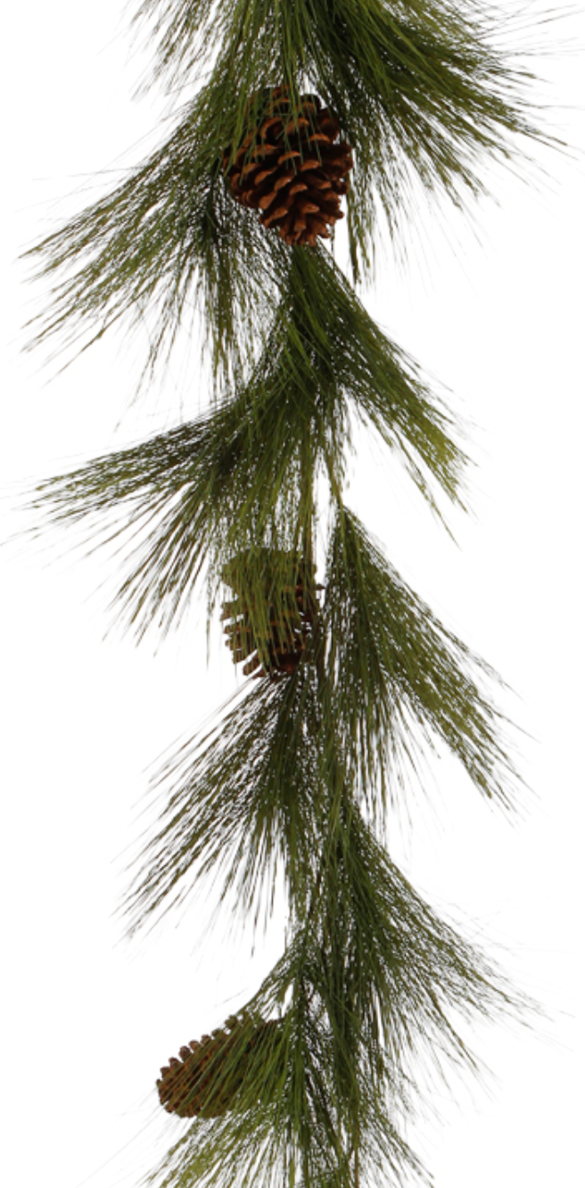 Long Needle Pine Garland 5'