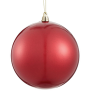 Pearlized Red Ornament