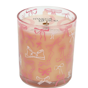 Sweet Grace Pink Bow Candle