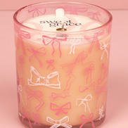 Sweet Grace Pink Bow Candle