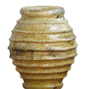 Ribbed Oil Jar