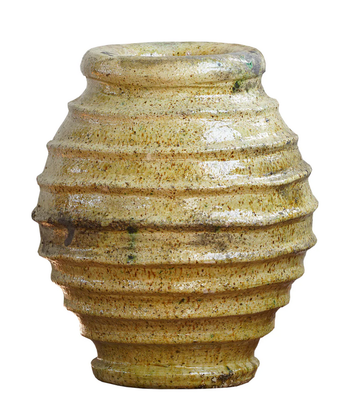 Ribbed Oil Jar