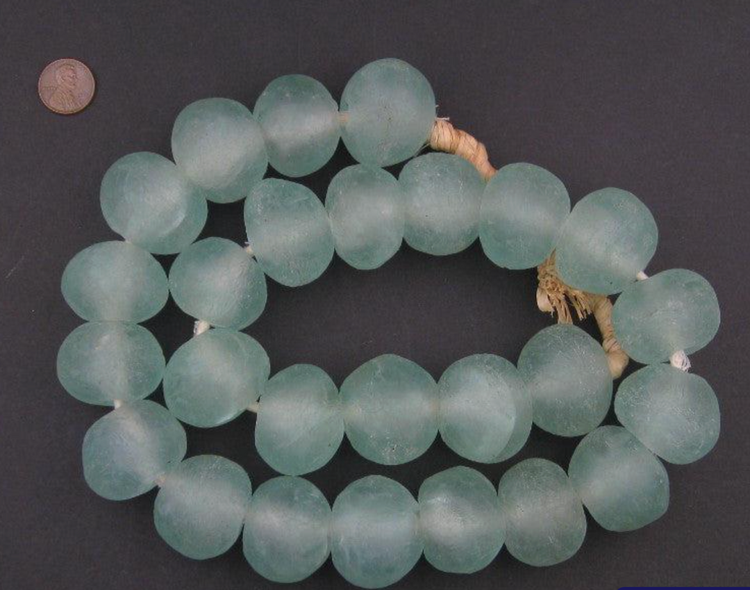 African Recycled Glass Beads-Large