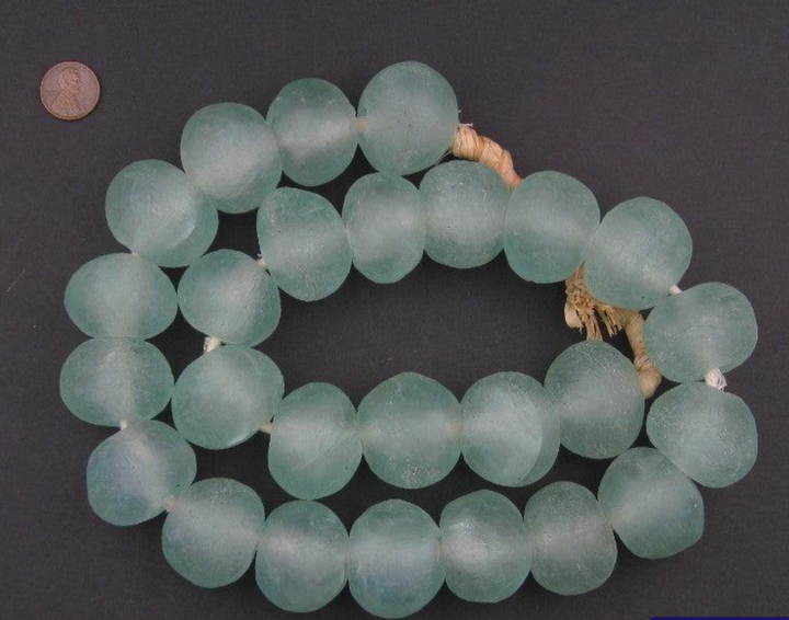 African Recycled Glass Beads-Large