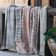 Handloomed Slub Cotton Throw