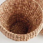 Water Hyacinth Ginger Jar