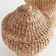 Water Hyacinth Ginger Jar