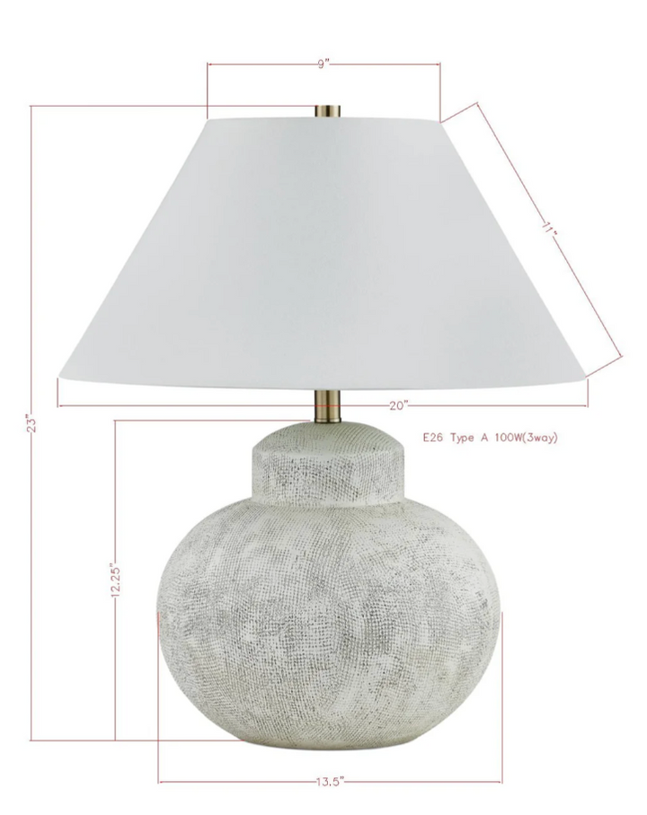 Talouse Tabe Lamp