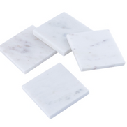 Set of 4 Square Marble Coasters