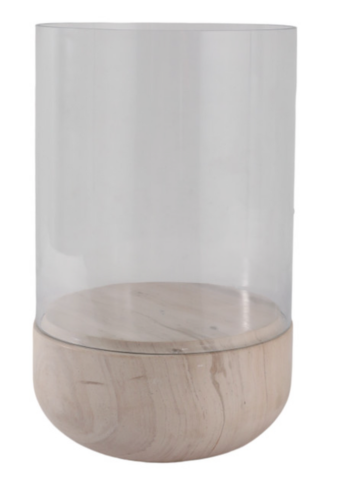 Eretz Marble Candle Hurricane