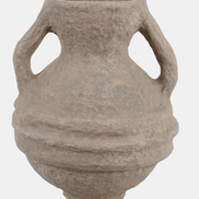 Paper Mache Vase with Handles