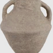 Paper Mache Vase with Handles