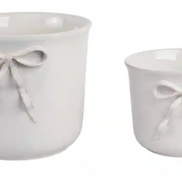 Decorative Bow Planters