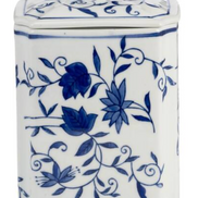 Chinoiserie Box Jar with Lid