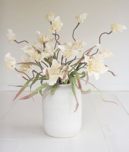 Ivory Lily Stem 40"
