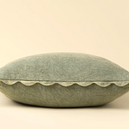 Scalloped Edge Pillow