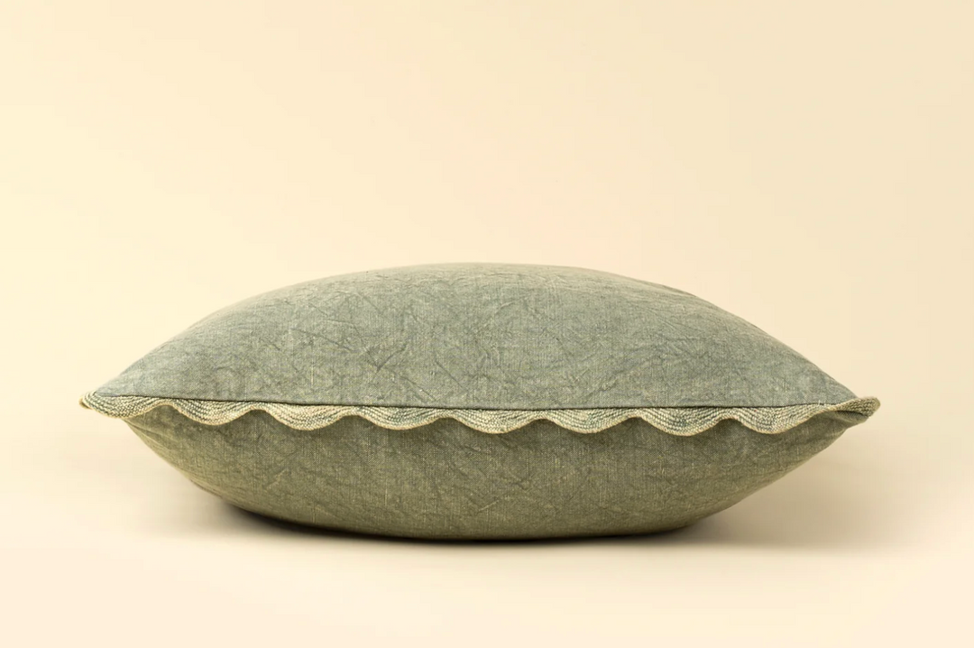 Scalloped Edge Pillow