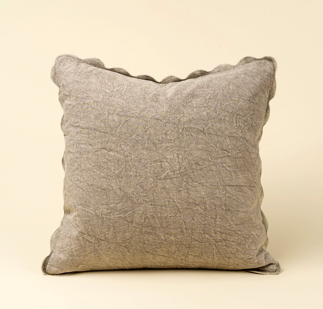 Scalloped Edge Pillow