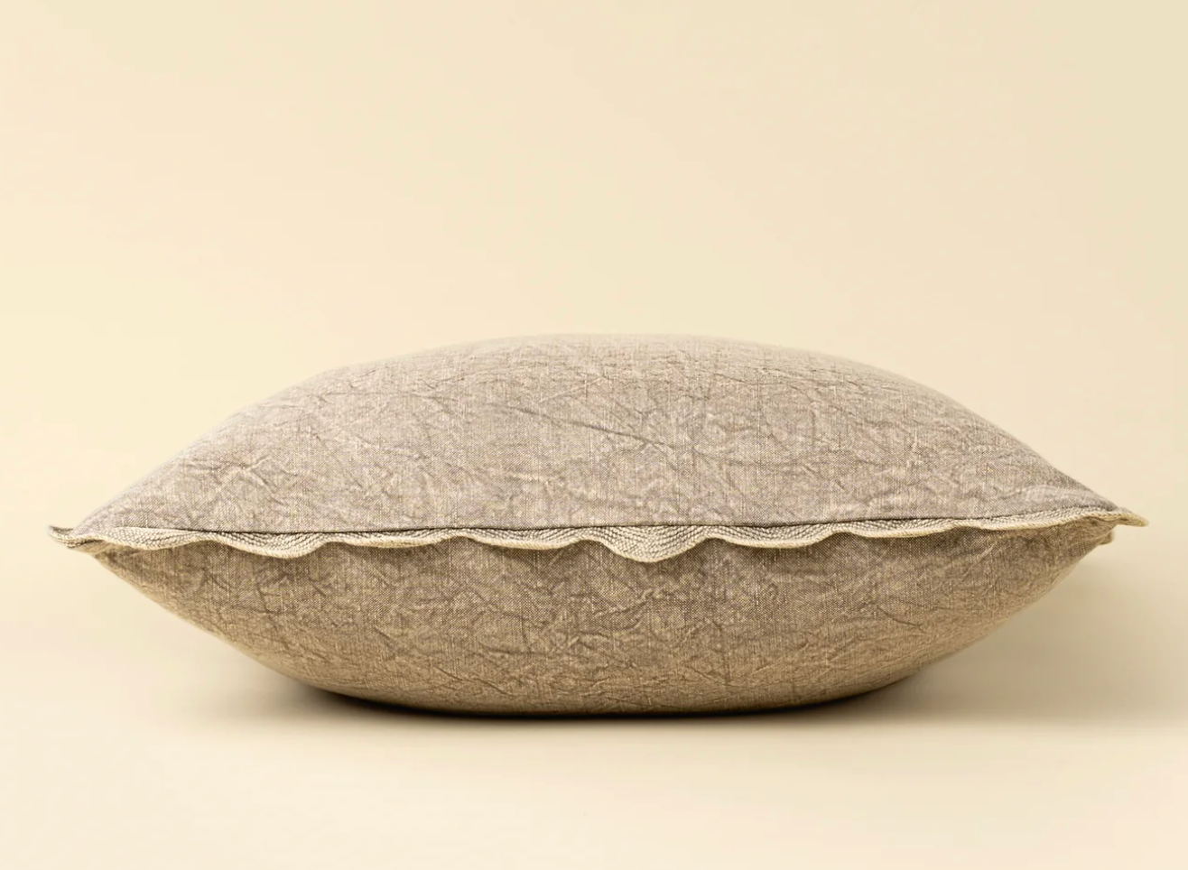 Halo Home Scalloped Edge Pillow