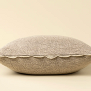 Scalloped Edge Pillow