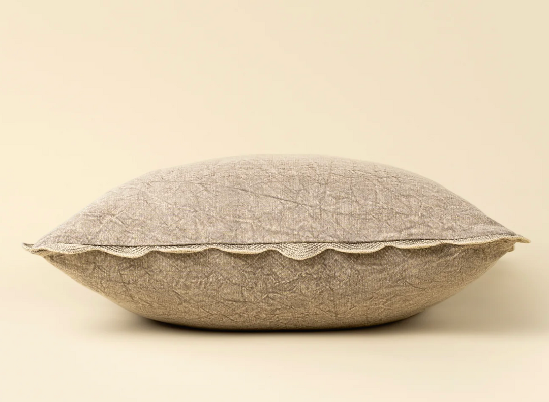 Scalloped Edge Pillow