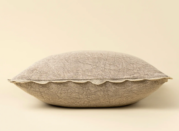 Scalloped Edge Pillow