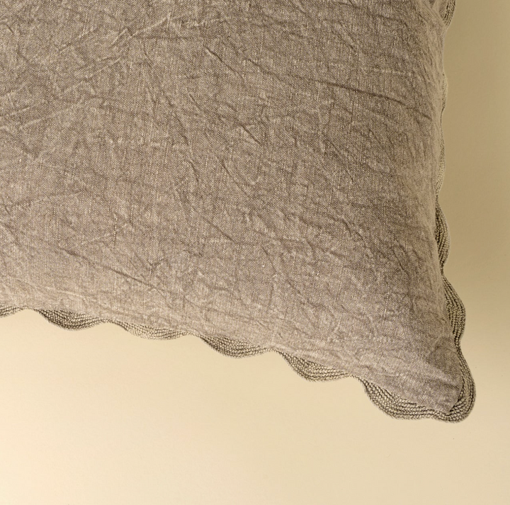 Scalloped Edge Pillow