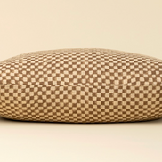 Check Linen Pillow