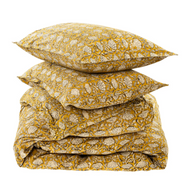 Planche Block Print Duvet Set