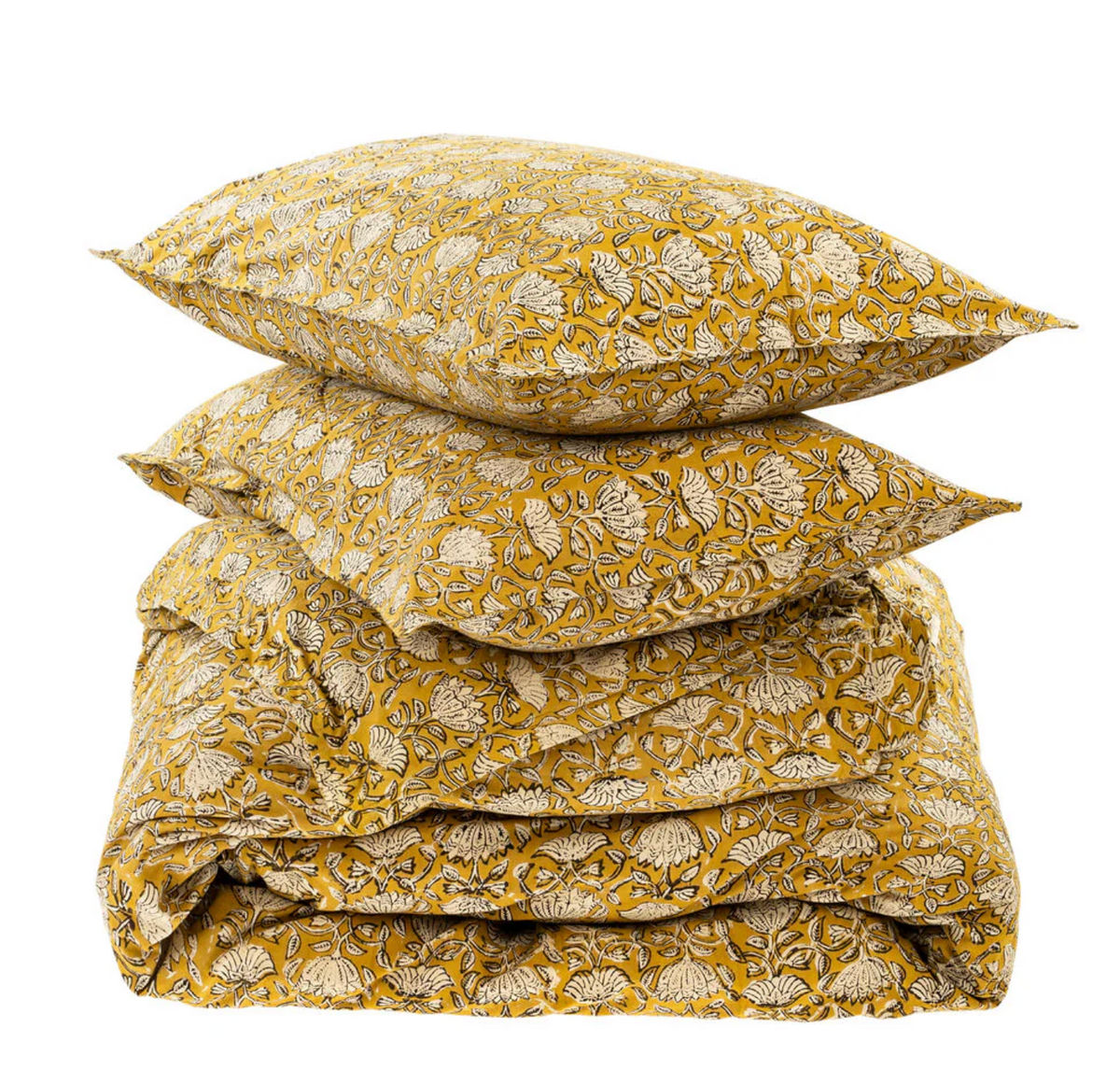 Planche Block Print Duvet Set