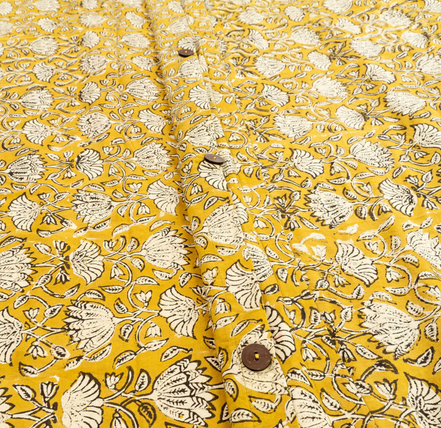 Planche Block Print Duvet Set