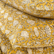 Planche Block Print Duvet Set