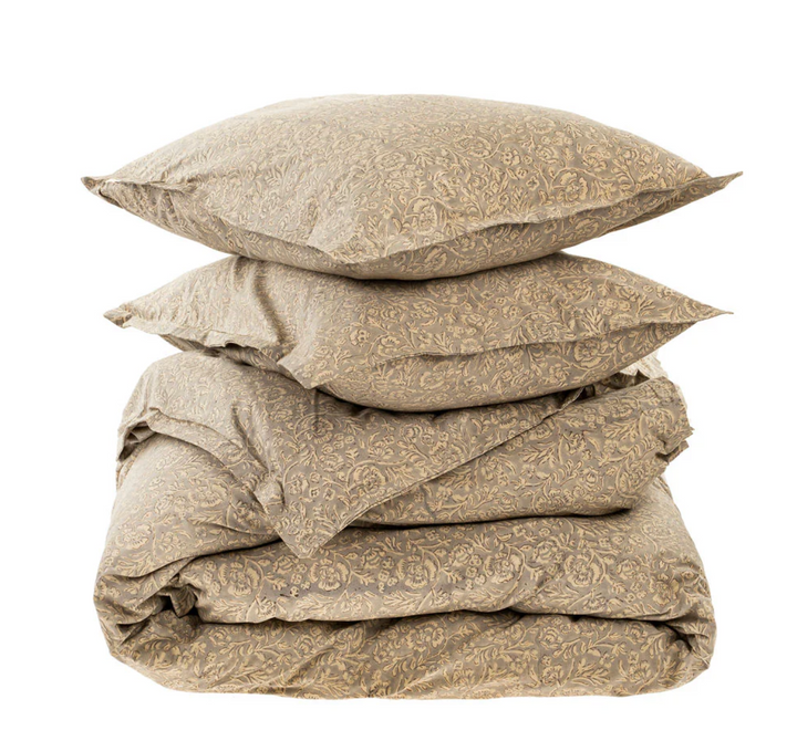 Raffine Block Print Duvet Set